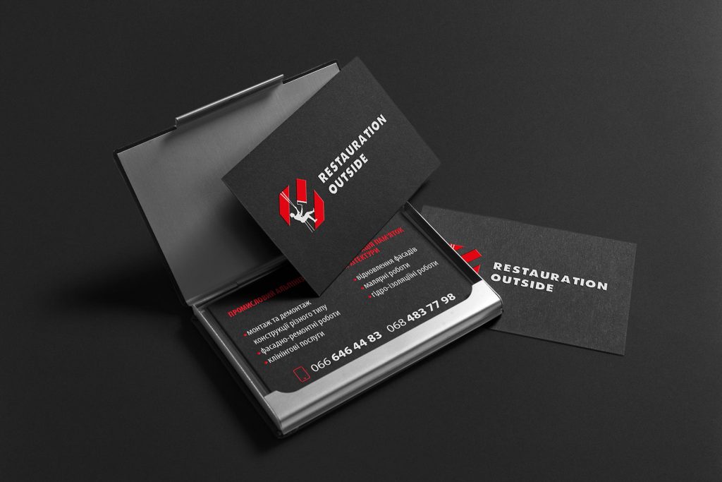Розробка дизайну візитки
